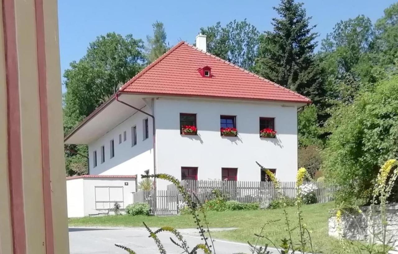Ubytování Praschlhaus Horni Plana Exterior foto