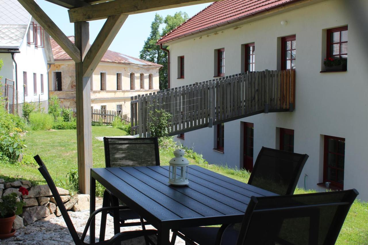 Ubytování Praschlhaus Horni Plana Exterior foto